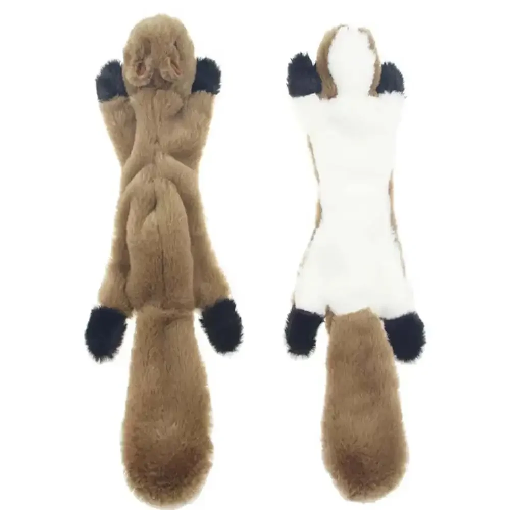 New 45Cm Simulated Animal Holster No Stuffing with Squeakers Dog Chew Toy Durabl